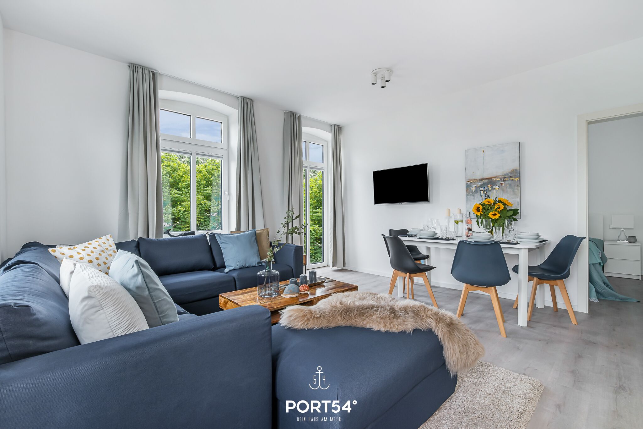 Fernseher, Stereoanlage