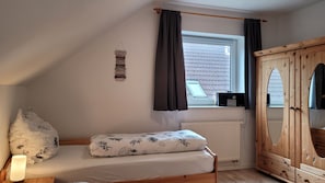2 soveværelser, pengeskab på værelset, weekendseng, Wi-Fi