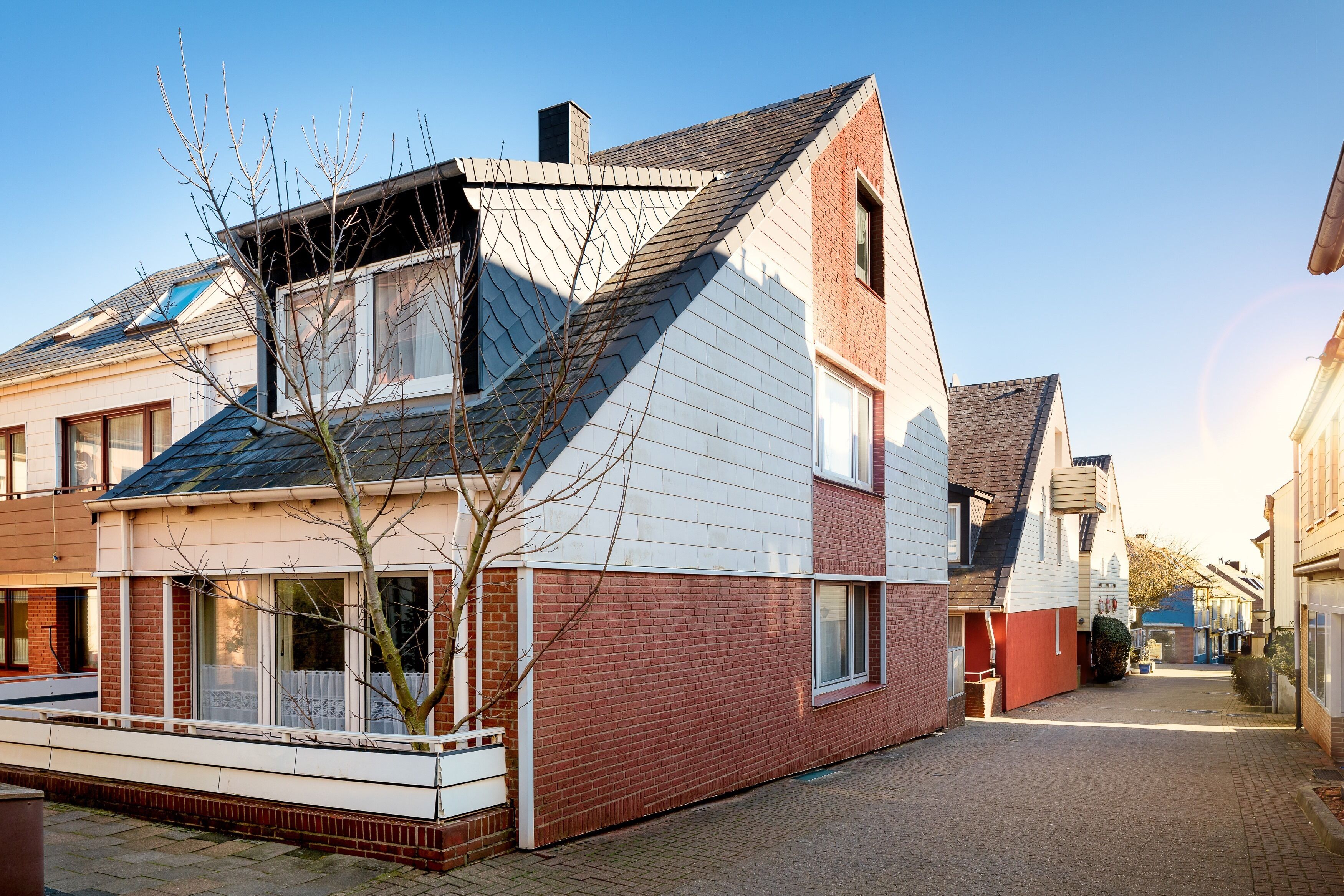 Façade de l’hébergement