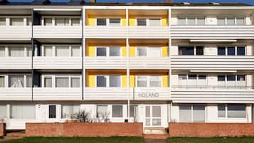 Voorkant van accommodatie