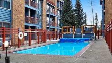 Condo (Breck_River_Mtn_Lodge_3bd) | Pool | Outdoor pool, a heated pool