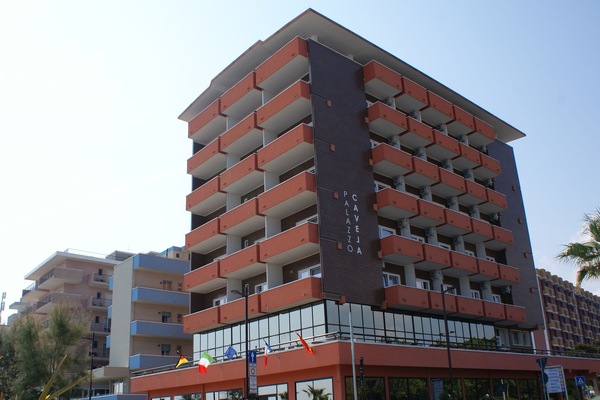 Majoituspaikan julkisivu