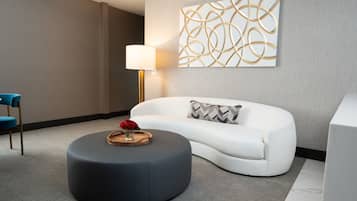 Suite, 1 King Bed | Living room