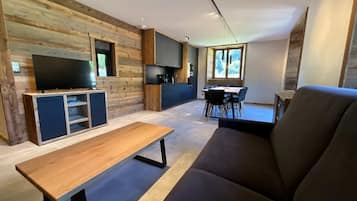 TV, foosball, table tennis