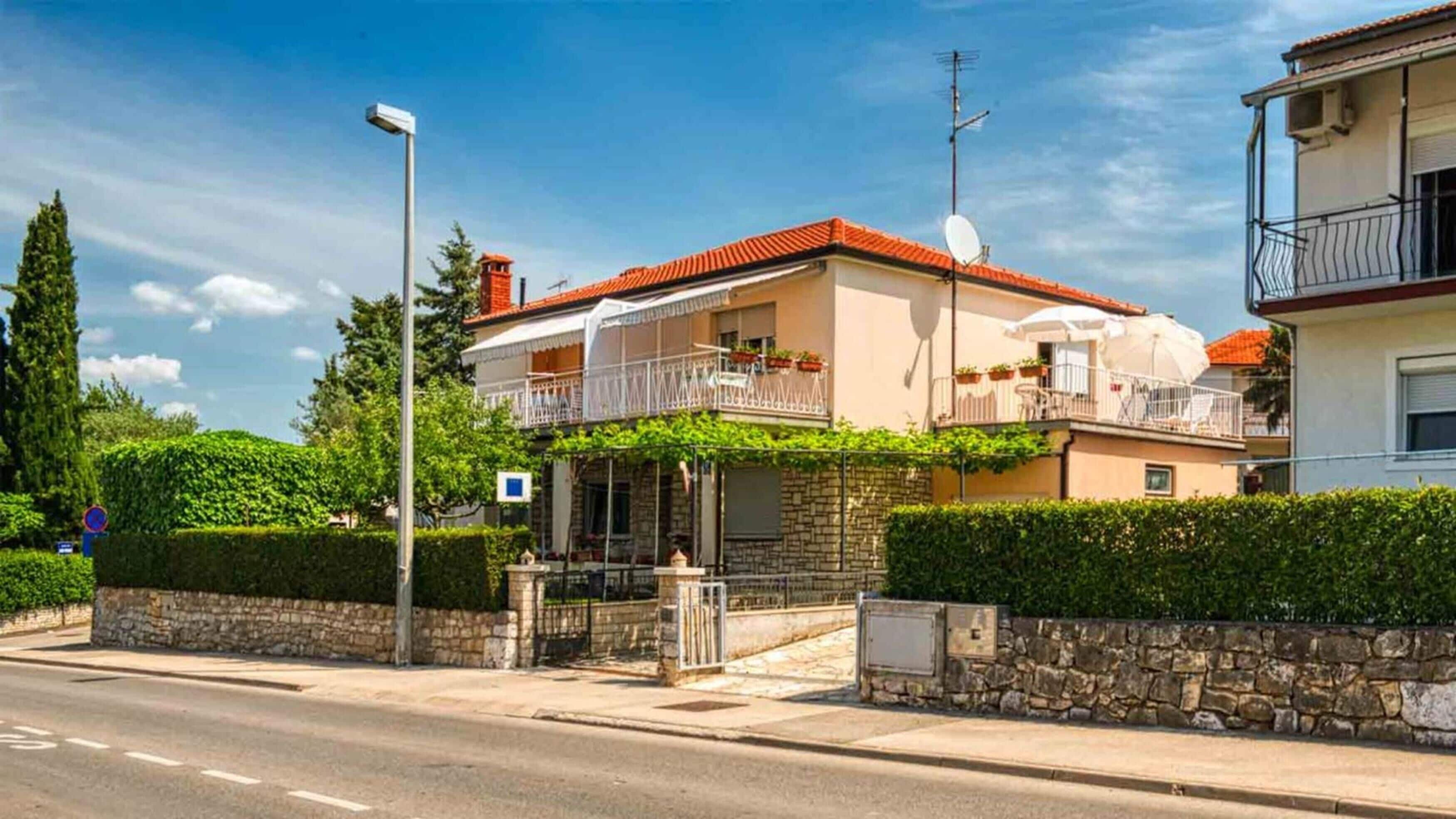 Fassade der Unterkunft