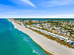 On the beach - Gulf Front Townhome with Stunning Views. Just 5 Steps to the Sand! (Panama City Beach)