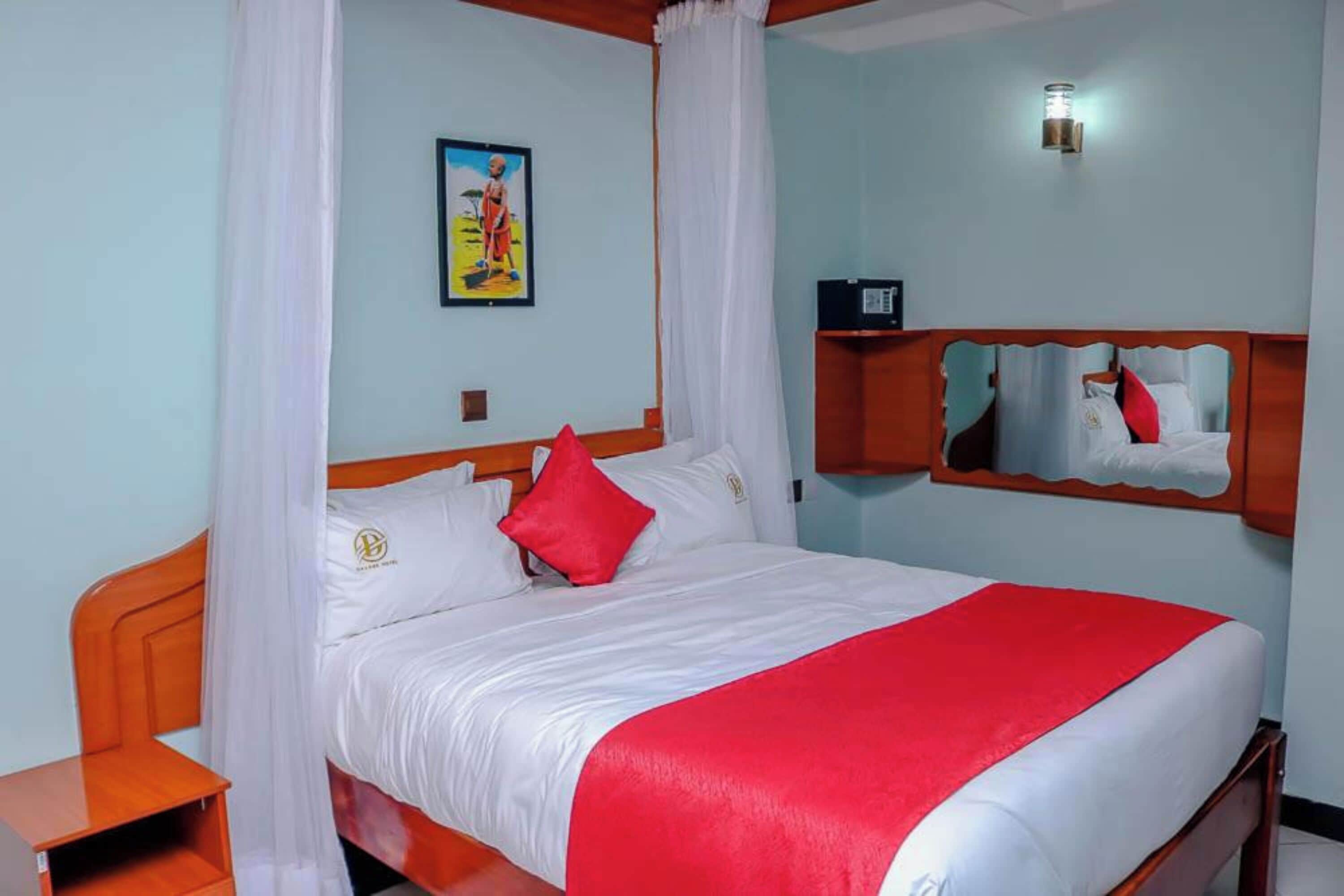 디럭스 더블룸 | 미니바, 침대 시트