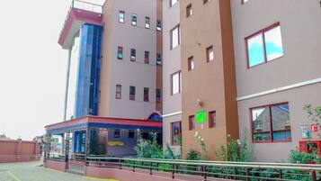 Front of property - evening/night