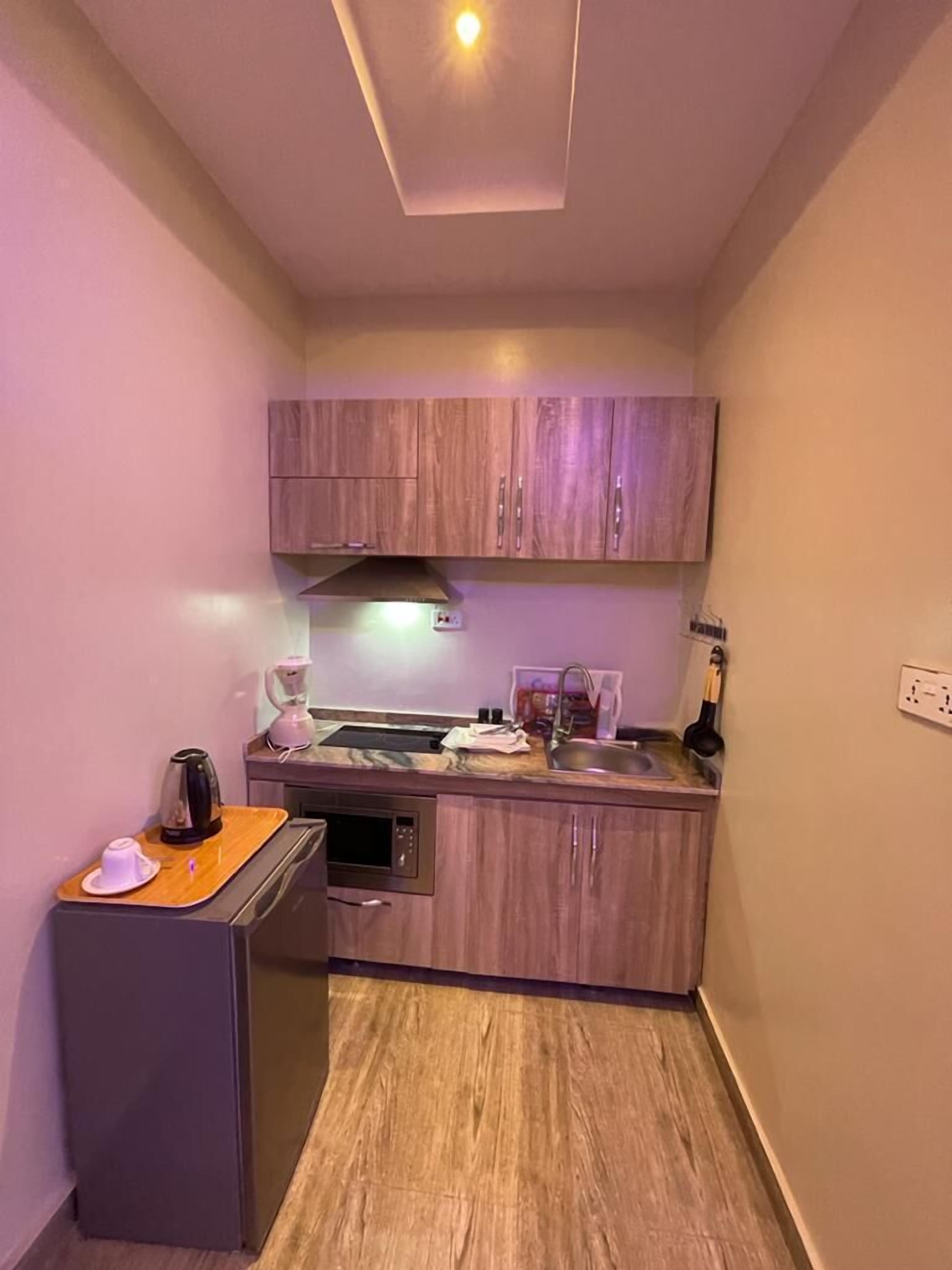 luxury room | private kitchen | mini-fridge