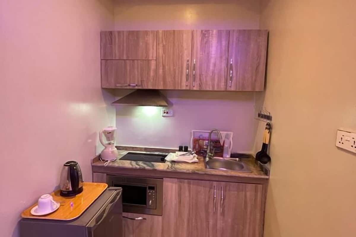 luxury room | private kitchen | mini-fridge