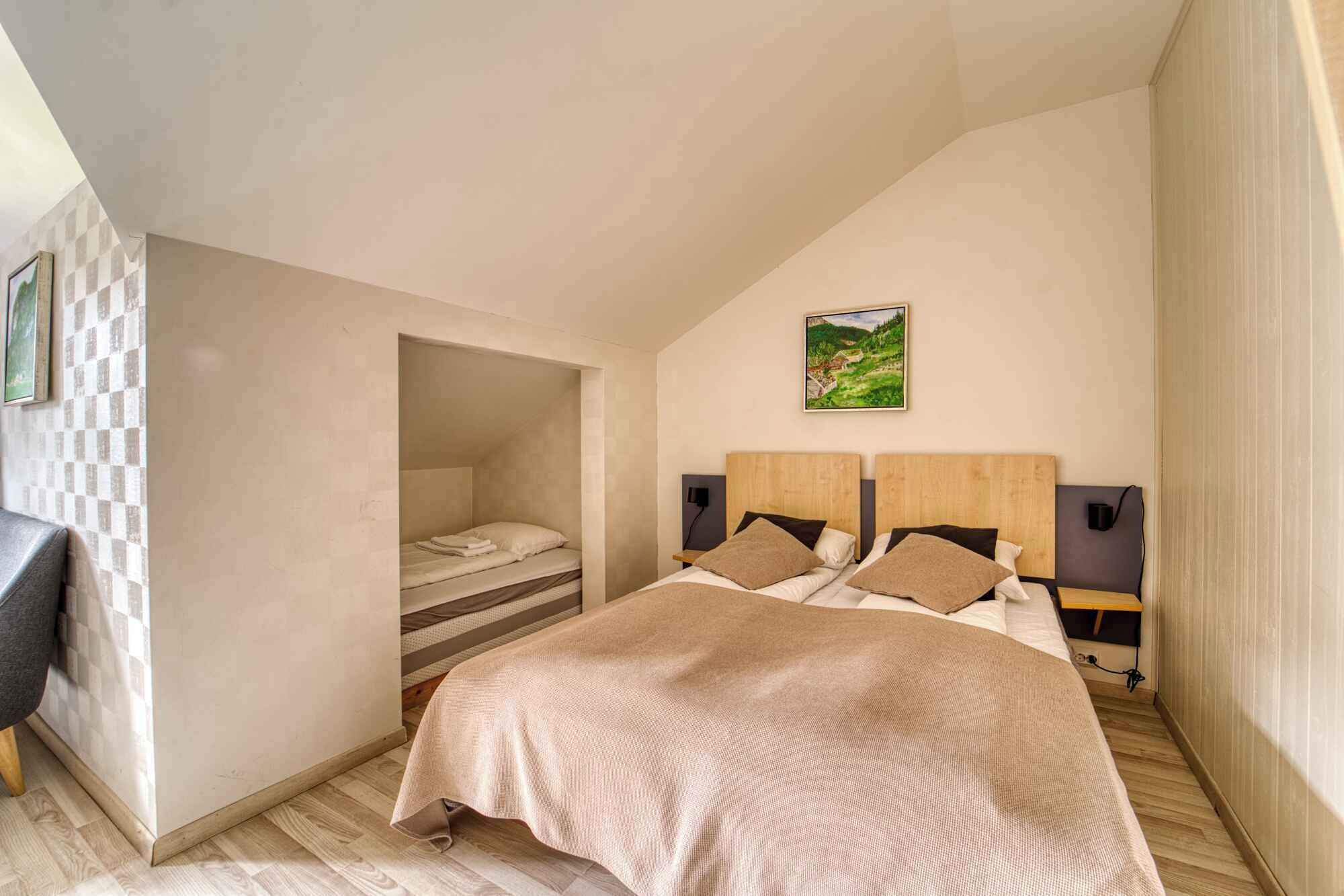 family triple room | 1 bedroom, minibar, desk, laptop workspace