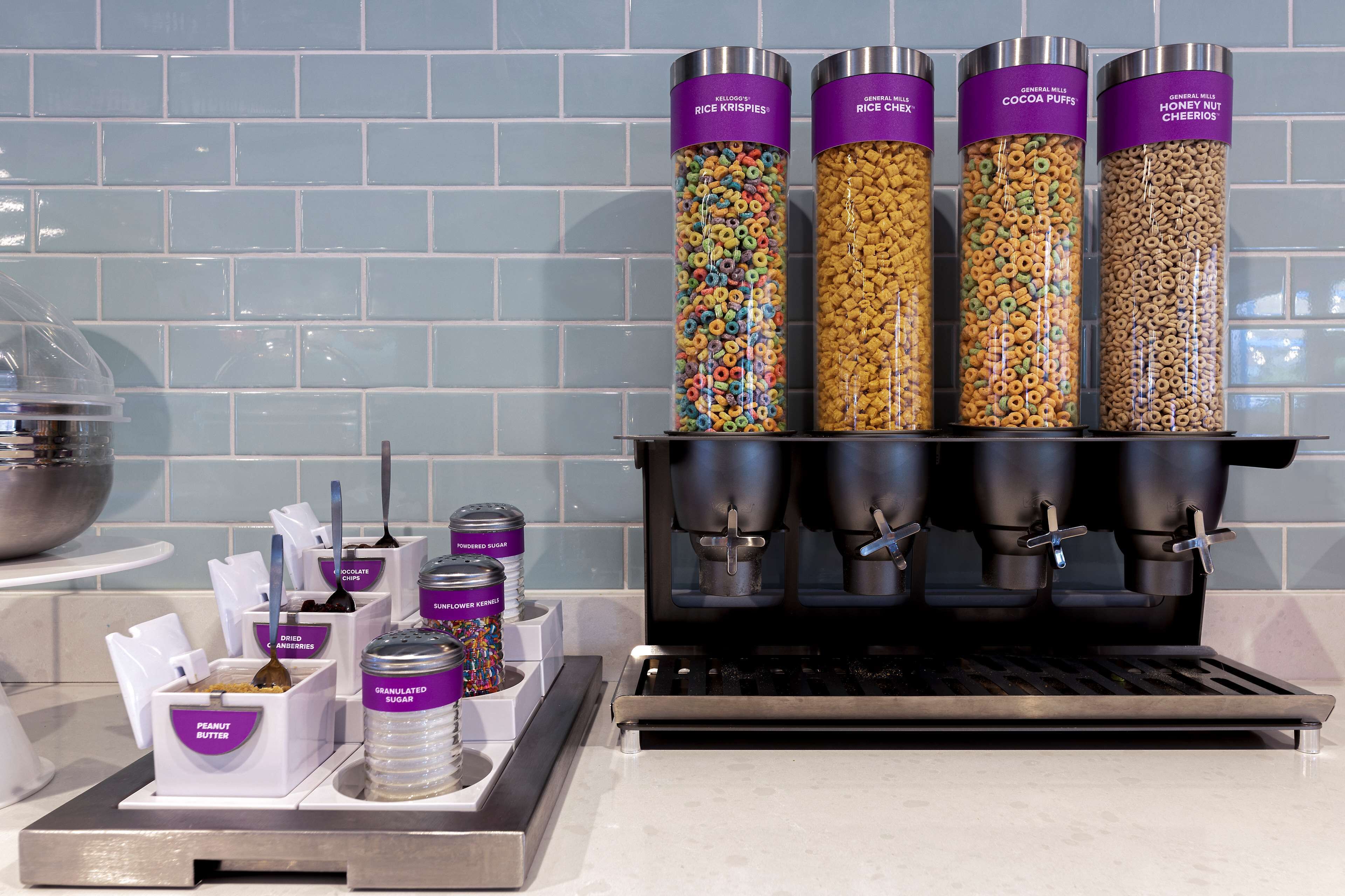 free daily self-service breakfast