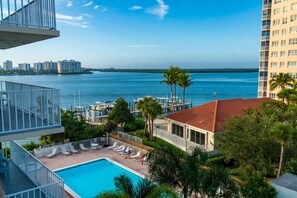 A heated pool - Lovers Key Condo w/ Superb Beach & Water Views, Heated Pool, Hot Tub, Private Beach! (Fort Myers Beach)