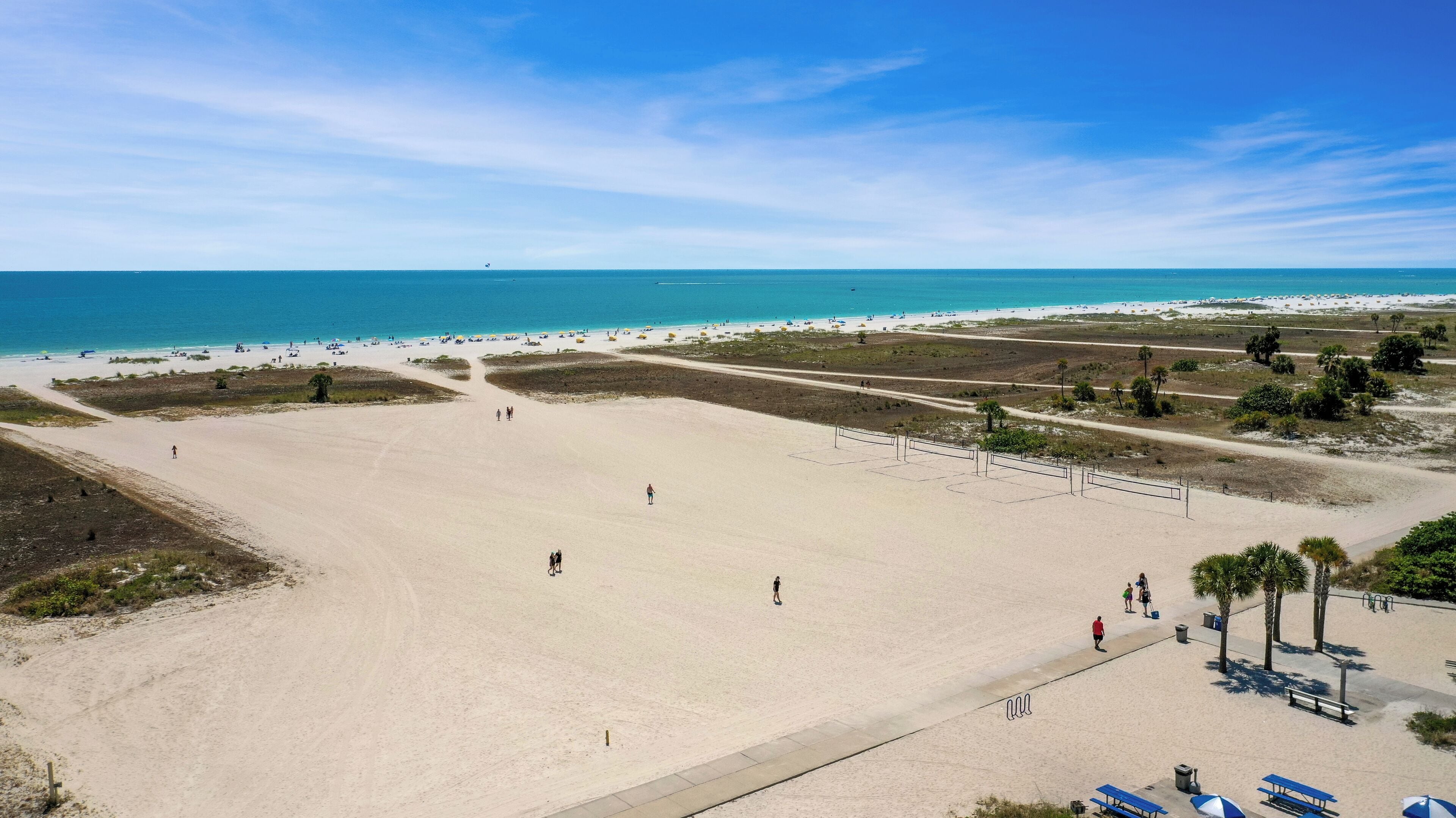 Accommodatie ligt op het strand