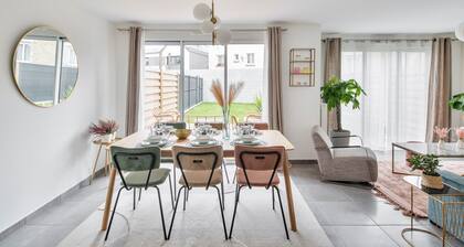 Maison Twin Sister - Cinq Chambres Maison, Couchages 10