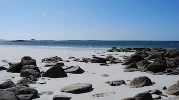 Accommodatie ligt op het strand