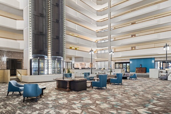 Sala de estar en el lobby