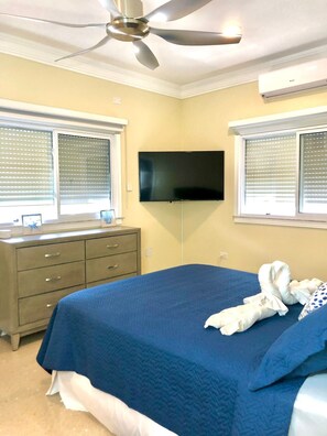 4 bedrooms, iron/ironing board, travel cot, free WiFi