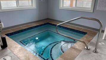 Indoor pool, a heated pool