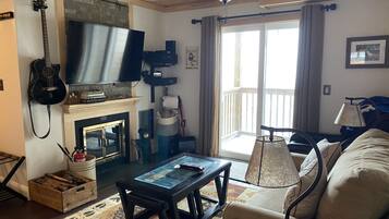 Smart TV, books, stereo, computer monitors