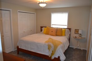 4 dormitorios, tabla de planchar con plancha, wifi gratis y ropa de cama