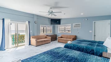 1 bedroom, pillowtop beds, free WiFi, bed sheets