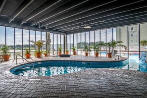 Indoor pool, a heated pool