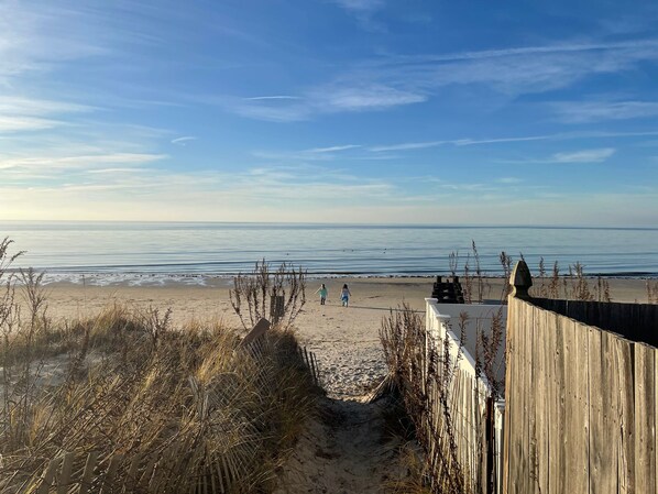 Beach nearby