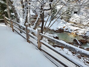 Property grounds - Best Mtn Amphitheater&fireworks views from PRIVATE DECK-1200MGPS-River-BBQ yes!! (Ouray)