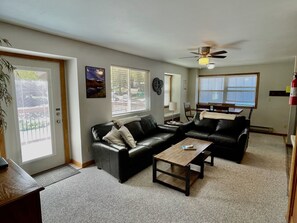 TV, DVD player, video library - Best Mtn Amphitheater&fireworks views from PRIVATE DECK-1200MGPS-River-BBQ yes!! (Ouray)