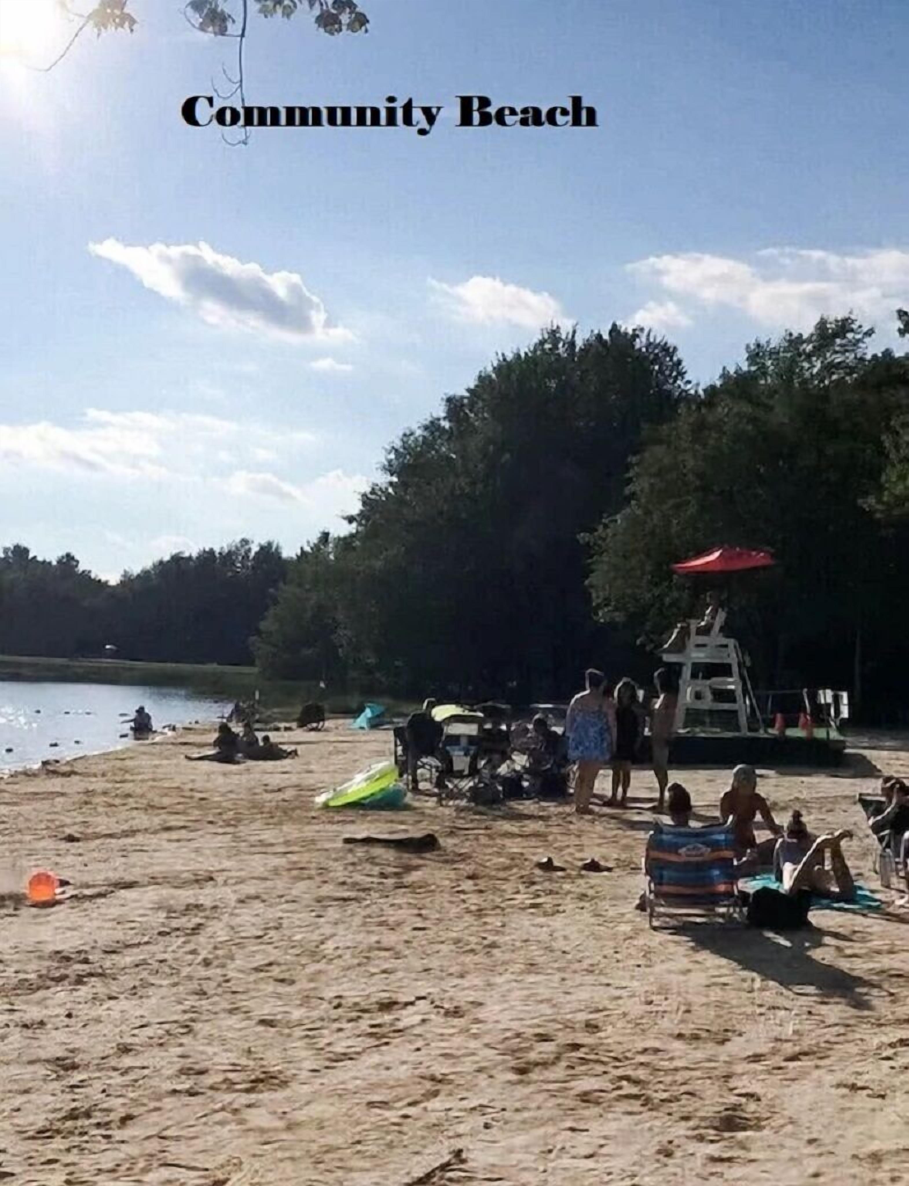 På stranden och strandhanddukar
