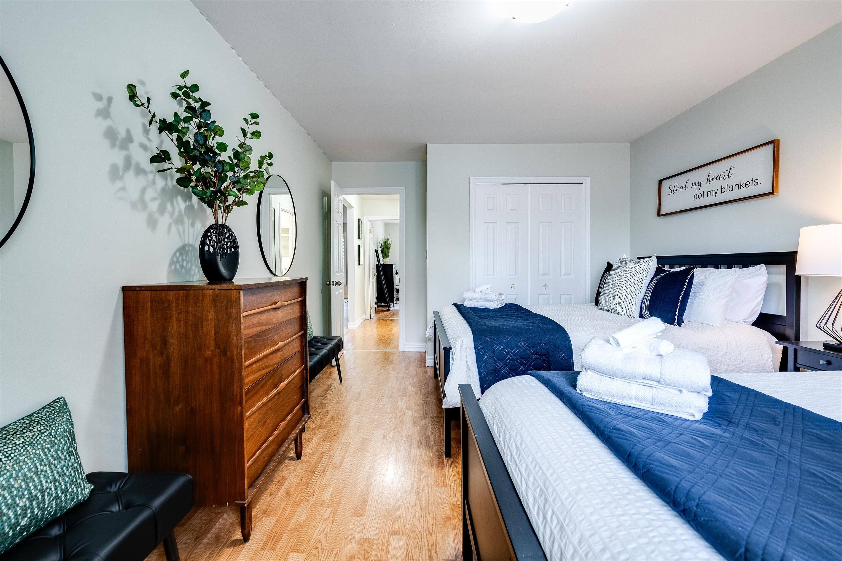 2 Schlafzimmer, Bügeleisen/Bügelbrett, kostenloses WLAN, Bettwäsche