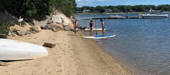 Walk to the beach from the cutest house ever!!