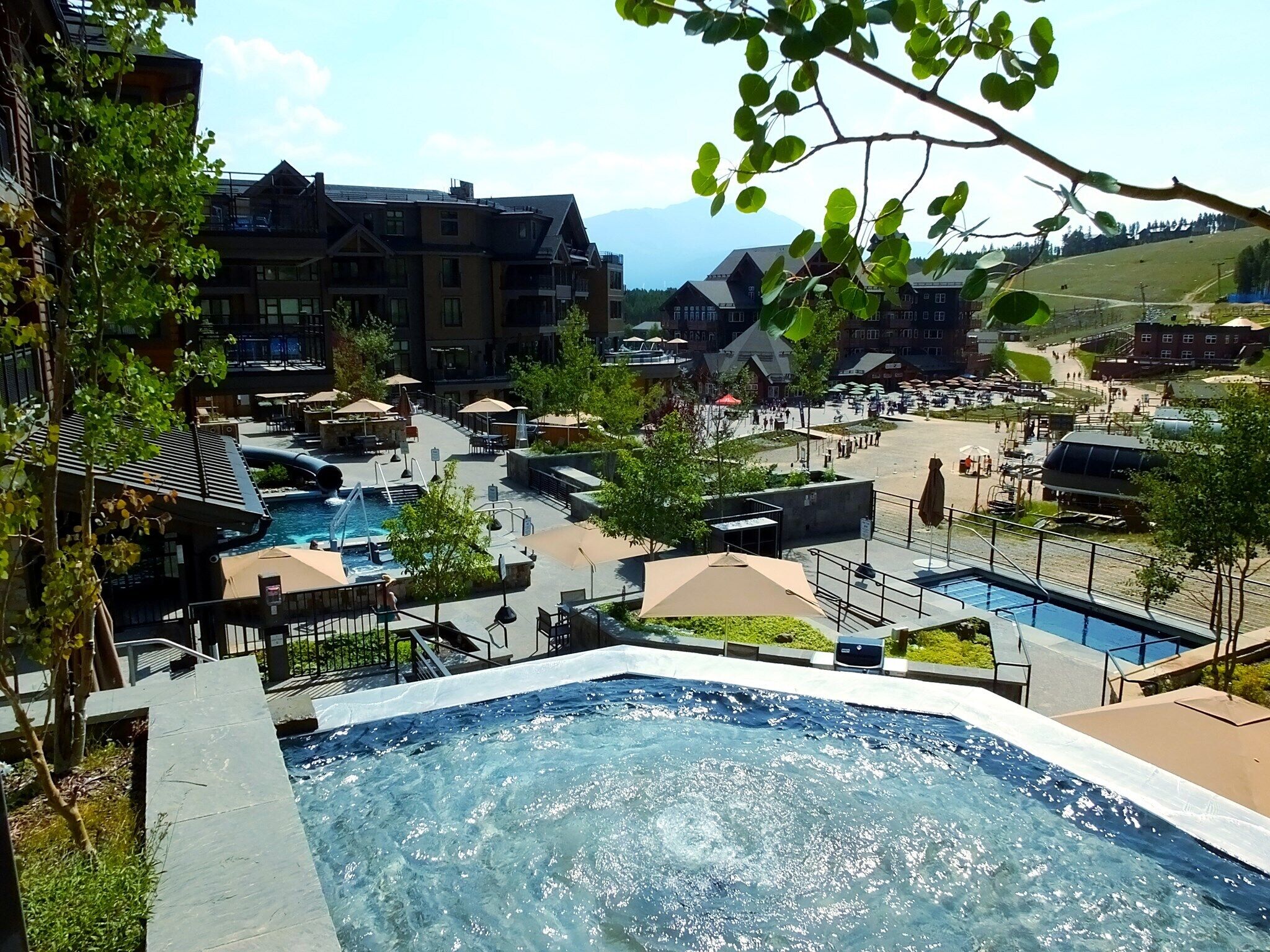 Indoor pool, outdoor pool