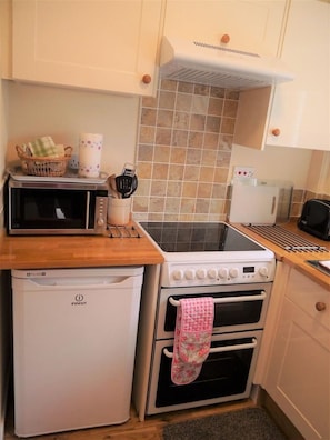 Fridge, microwave, dishwasher, freezer - Ardwell House East Lodge -  a cottage that sleeps 2 guests  in 1 bedroom (Stranraer)