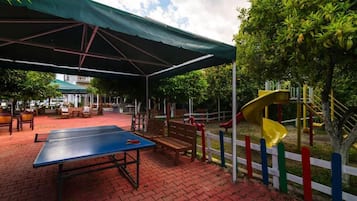 Udsigt fra overnatningsstedet