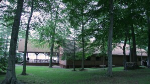 Cabin, 4 Bedrooms, Accessible, Terrace | Exterior - Cabin Deck House - Formidable Cabin in Laurel Island (East Hampton)