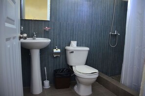 Appartamento, 1 camera da letto, piscina privata | Bagno