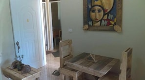Apartamento, 1 habitación, balcón | Restauración