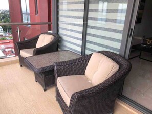 Apartment, 3 Bedrooms, Balcony | Terrace/patio - Beautiful Apartment Furnished - Great Location - Swimming Pool Gym Wifiaa (Guadalajara)