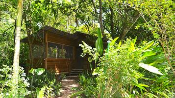 Cabin, 2 Bedrooms, Smoking, Patio | Property grounds