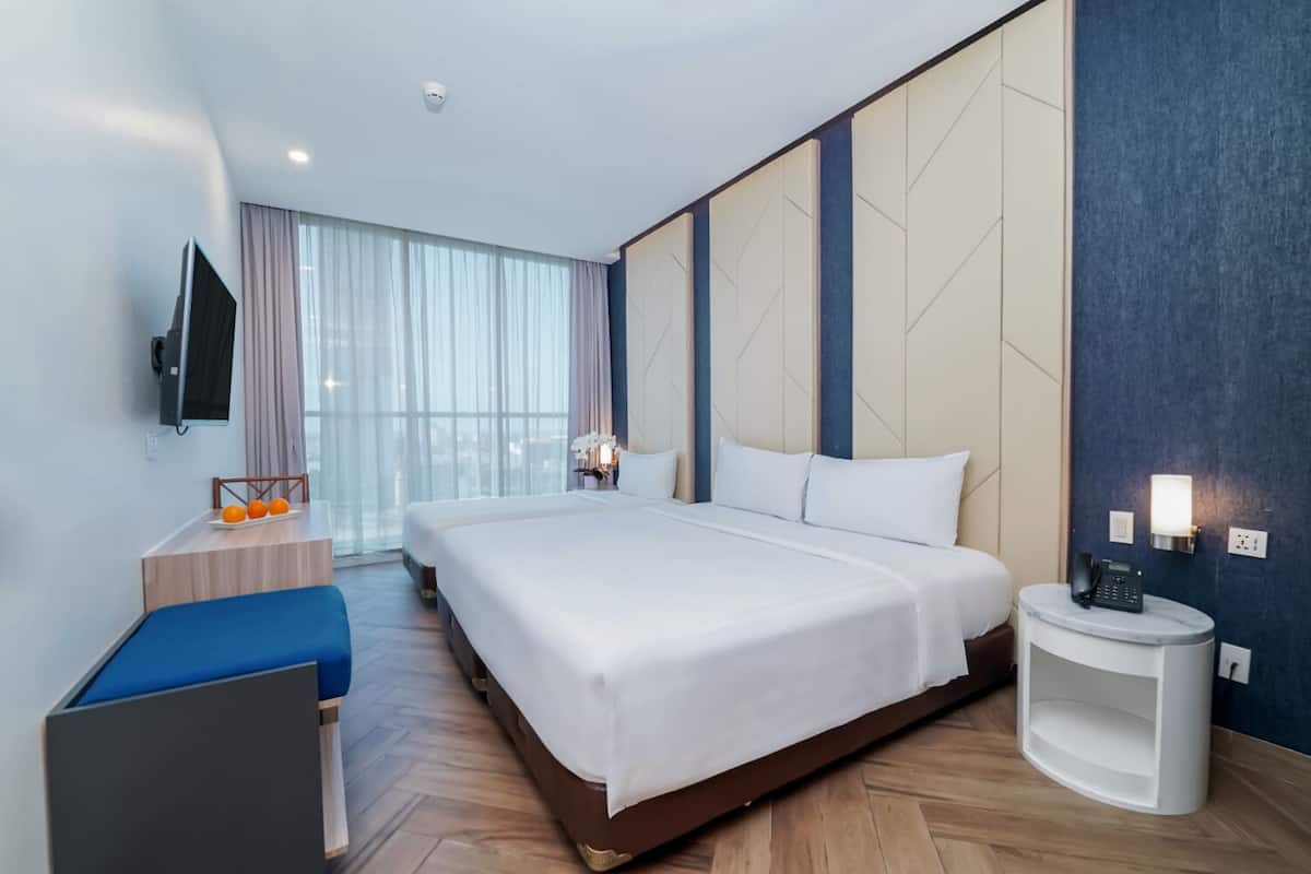 Family Room | Peti besi dalam bilik, seterika/papan seterika, Wi-fi percuma