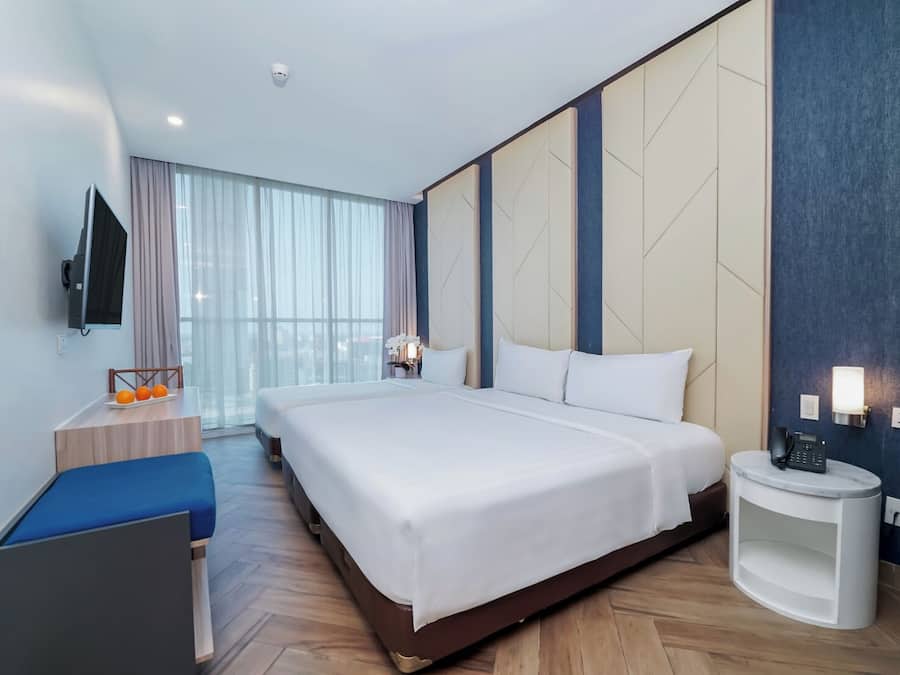In-room safe, iron/ironing board, free WiFi, bed sheets