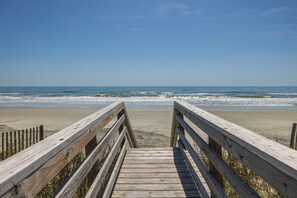 On the beach