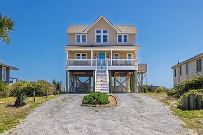 Nouveau Beach Oceanfront Bliss on Folly
