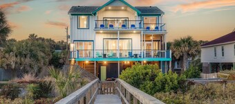 Exquisite Oceanfront Oasis: Immerse in Luxury with Pool & Putting Green at this