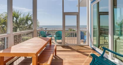 Exquisite Oceanfront Oasis: Immerse in Luxury with Pool & Putting Green at this