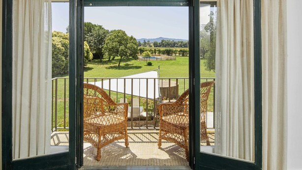 Terrace/patio - Rural house with swimming pool in Cassà de la Selva (Cassa De La Selva)