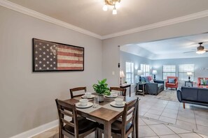 Dining - Lake w/ Dock & Fenced Yard-Sunny Side at Dog River (Mobile)