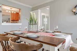 Dining - Lake w/ Dock & Fenced Yard-Sunny Side at Dog River (Mobile)